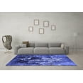 thumbnail image 3 of Ahgly Company Indoor Rectangle Oriental Blue Industrial Area Rugs, 7' x 9', 3 of 4