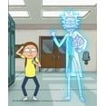 thumbnail image 2 of Rick & Morty Holographic Chicken Kids Silk Touch Throw Blanket, 2 of 5