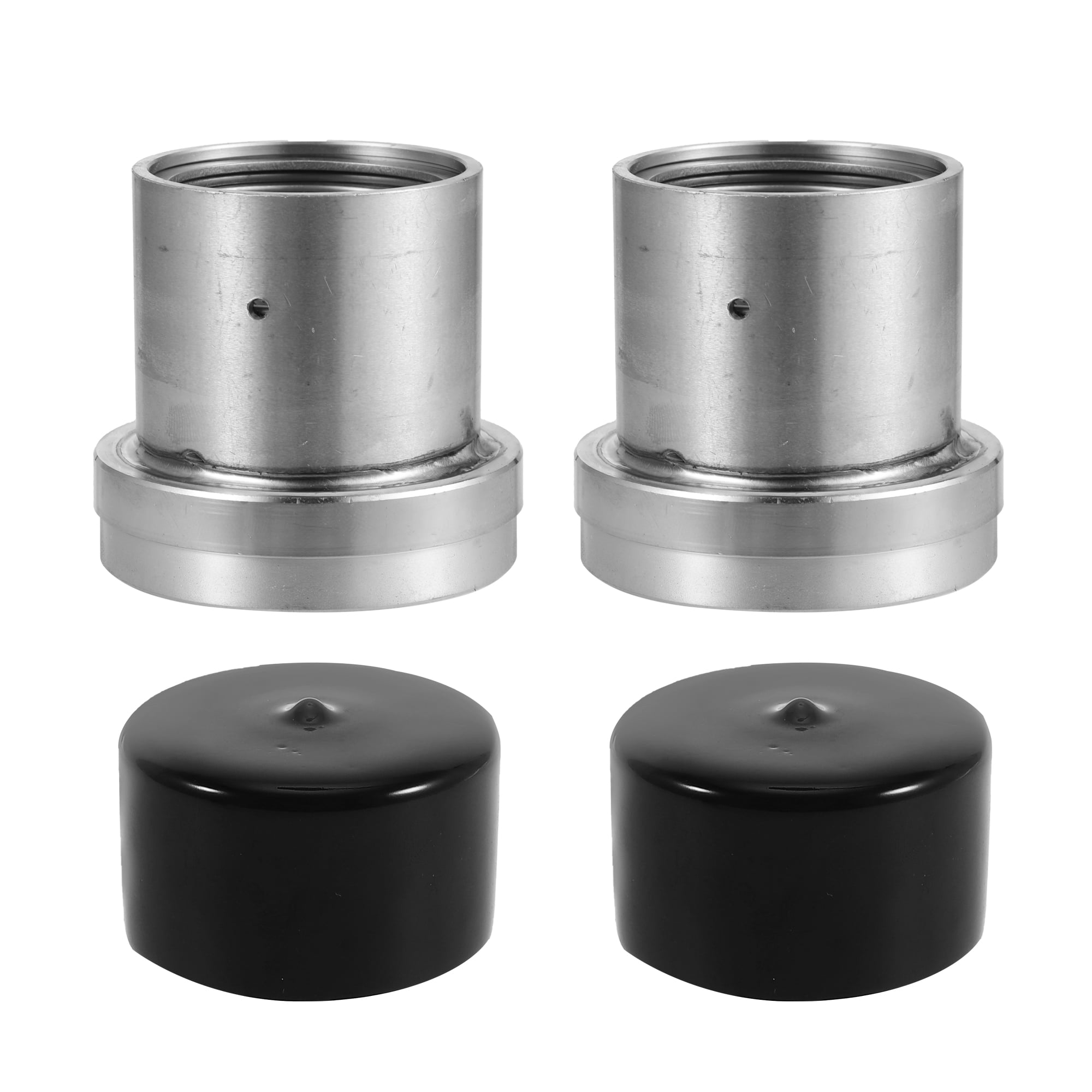 2pcs 2.441 Inch Wheel Bearing Protectors with Rubber Bearing Dust Cap