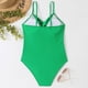 thumbnail image 5 of Gibobby Traje de Baño Sexy Bikini Mujeres 1 pieza WebbingTank Trajes fruncidos Vintage Up Entrenamiento atlético Traje de baño Baño Deporte Control Traje(Verde,CH), 5 of 5