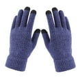 thumbnail image 1 of Guantes de Invierno A Prueba de Viento Pantalla Táctil Guantes de Tejer Térmicos Cálidos Unisex Verde Oscuro Sunnimix, 1 of 8