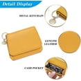 thumbnail image 4 of Slim Leather Wallet For Women Small Credit Card Holder With Coin pocket, ID Window, Keychain, 4 of 7