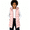 Pink, variant on Boys Puff Vest Outwear with Hood Casual Full Zip Warm Sleeveless Kids Winter Jacket Khaki 4-14