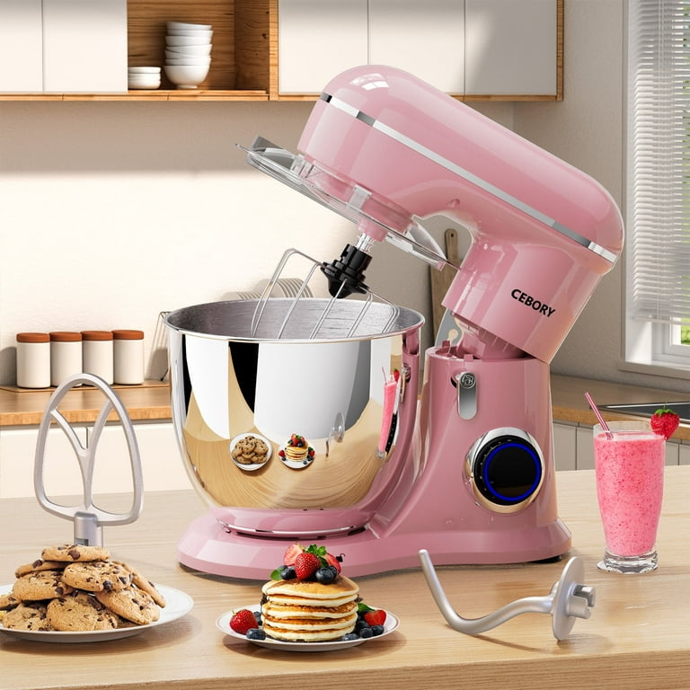 CEBORY 3-IN-1 Stand Mixer, 6 QT Tilt-Head 10-Speed Food Mixer, Kitchen Electric Mixer with Dough Hook, Beater, Whisk, Bowl for Most Home Cooks CEBORY 3-IN-1 Stand Mixer, 6 QT Tilt-Head 10-Speed Food Mixer, Kitchen Electric Mixer with Dough Hook, Beater, Whisk, Bowl for Most Home Cooks