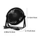 thumbnail image 3 of Electrodomésticos Ventilador de escritorio de seis pulgadas Ventilador de escritorio mini USB para oficina Ventilador portátil pequeño para dormitorio de estudiantes Ventiladores de escritorio silenci, 3 of 6