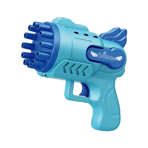 Maquina De Burbujas Juguetes de pistolas de burbujas que producen burbujas de jabón densas con mango antideslizante con modo de ventilador