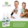 thumbnail image 4 of Lillian Ruff PRO Formula Juego de champú y acondicionador para perros de avena desodorizante - Calma la picazón y las alergias Alivio ultra nutritivo de la piel seca - Avena, aloe, aceite de coco, lav, 4 of 5