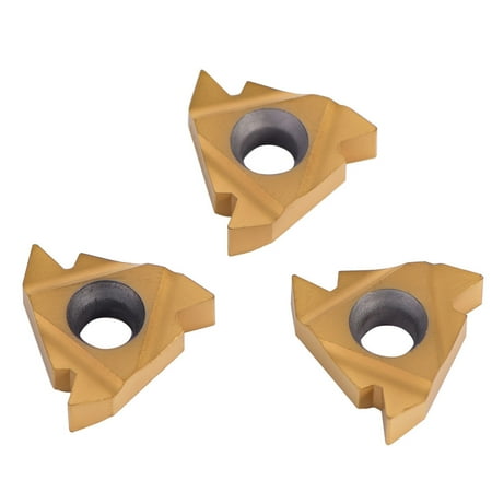 

10Pcs/ Set Carbide Turning Inserts CNC Inserts Lathe Inserts 16ER AG60 Carbide Inserts For Industrial For Lathe