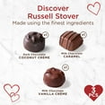 thumbnail image 3 of RUSSELL STOVER Valentine's Day Conversation Heart Assorted Milk & Dark Chocolate Gift Box, 1.5 oz. (3 pieces), 3 of 7