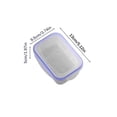 thumbnail image 2 of Microwave and Refrigerator Safe Food Storage Containers with Lids - BPA-Free Plastic Meal Prep Containers for Lunch, Leftovers, and Kitchen Organization, 2 of 2