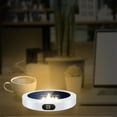 thumbnail image 6 of LEHOZIHEQ Coffee Mug Warmer for Desk, Electric Large Candle Warmer Plate, Keep Coffee Hot, Perfect Coffee Lovers Gift, for Desk, Tea, Milk, Cocoa, 6 of 8