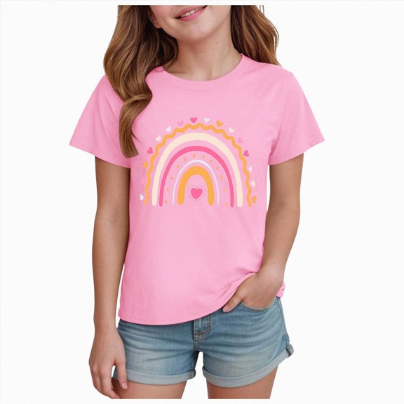 BOBOGOJP Girls Birthday Shirts Toddler Kid Girls Birthday Outfit 2-14T Pink for Size 2-3 Years