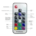 thumbnail image 7 of DC 5V-24V 12A 17key Mini RF Wireless Led RGB Remote Controller with 4pin Female DC for 5050 RGB LED Strip Lights, 7 of 7