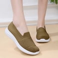 thumbnail image 4 of Women's Barefoot Shoes Runing Casual Fashion Walking Sports Slip On Sneakers Yoga Zero Drop Sole Lightweight Breathable Minimalist House Shoes Summer Beach Brown 38, 4 of 6