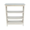 thumbnail image 4 of International Concepts Mission 48" 4 Shelf Wood Bookcase in Unfinished, 4 of 8
