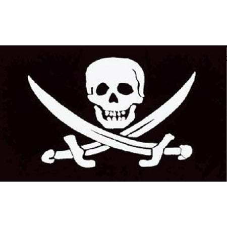 Jack Rackham Jolly Roger Pirate Flag Ship Banner Pennant 3x5 Foot Indoor Outdoor