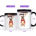 thumbnail image 4 of Happy Thanksgiving Bullmastiff with Turkey Pumpkins Autumn Vibes Heat Color Changing Mug Dog Lover Magic Coffee Mug - 12018, 4 of 4