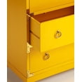 thumbnail image 2 of Yellow - Yellow - Rectangular - Mango wood solids, MDF - BUTLER ARDENNES YELLOW CAMPAIGN ACCENT CHEST, 2 of 2