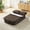 Brown, variant on Jopath Convertible Sleeper Sofa, 3-In-1 Pull Out Sofa Chair Folding Futon Floor Foam Compression Sofa Bed Couch For Living Room Bedroom Apartmentconvertible Sleeper