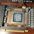 thumbnail image 4 of GPU RAM Copper Heat Sink For Radiator Memory Miner RTX 3060 3070 3080 3090 / 5600 5700 GPU Cooling Down 15-40 Degree Thermal Pad typeB Thickness 0.8mm, 4 of 6