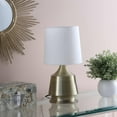 thumbnail image 3 of 14â€ Antique White Brass Table Lamp, 3 of 4