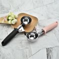 thumbnail image 2 of sweethay Cuchara de helado, cuchara de sandía, fabricante de bolas de fiesta portátil, cocina Cocina y Comedor Negro, 2 of 6