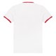 thumbnail image 2 of Toy Story - Camiseta Ringer de Pizza Planet para Mujer (Blanco/Rojo), 2 of 3