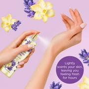 Bodycology عطر طويل الأمد ضباب الجسم، الفانيليا الخزامى، 8 fl oz