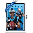 thumbnail image 3 of NFL Carolina Panthers - Bryce Young 24 Wall Poster, 14.725" x 22.375" Framed, 3 of 5