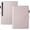 Rosegold, variant on for Samsung Galaxy Tab S9 FE 12.4" 2023 SM-X610/SM-X616 Folio Flip Case, Elegant Ultra Slim PU Leather Case with Kickstand Function Pencil Holder and Card Slots for Tab S9 FE Plus, Black