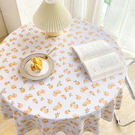 

Waterproof Table Cloth Rectangle Heavy Duty Wipeable Cover for Kitchen&Garden
