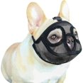 thumbnail image 5 of Dog Muzzle With Short Snout Adjustable Breathable Mesh Muzzle For English French Bulldogs Anti-bite Chewing, 5 of 5