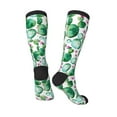 thumbnail image 4 of Easygdp Cactus Plants Soccer Socks Sport Knee High Socks Calf Compression Athletic Socks for Men and Women, 4 of 9