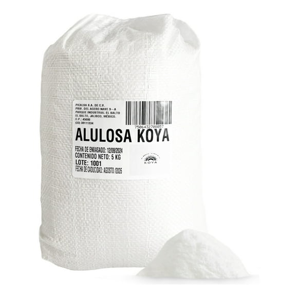 Alulosa Endulzante Natural 5kg Keto Koya Health Foods
