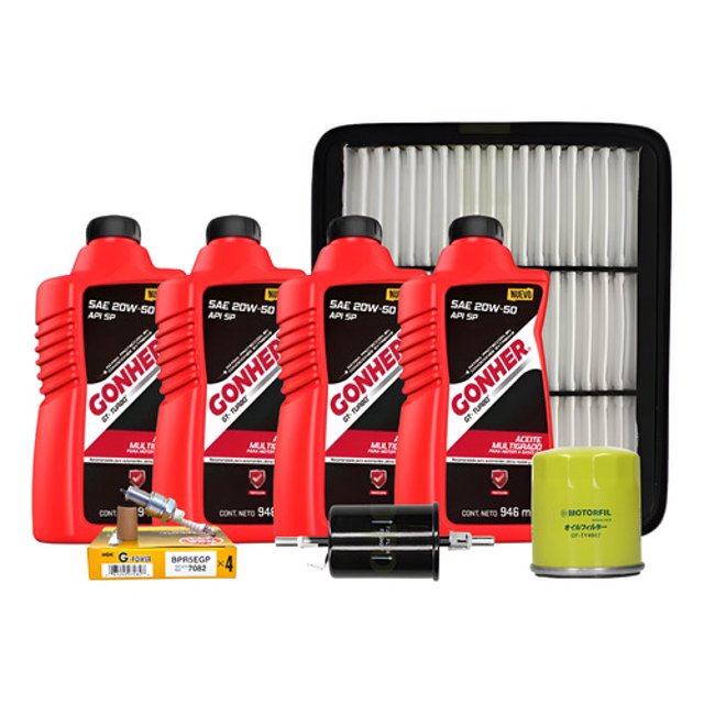 Kit De Afinacion Matiz 2006 Al 2015 1.0 20w50 Gonher