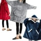 thumbnail image 3 of Botao Sudadera Manta Adultos Tamaño Estándar Con Capucha Manta De Lana De Felpa, Sudadera Con Mangas Bolsillos Para Hombres Mujeres Regalos Para, 3 of 5