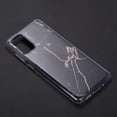 thumbnail image 3 of Samsung TISAMS20-SMAR-BK 6.2 in. Sparkling Marble IMD Soft TPU Case for Samsung Galaxy S20 - Black, 3 of 17