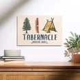 thumbnail image 2 of Tabernacel, New Jersey, Adventure Awaits, Kayak Version Birch Wood Wall Sign (12x18 Rustic Home Decor, Ready to Hang Art), 2 of 5
