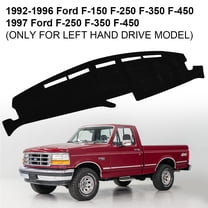 JJMY Dash Mat Dashboard Cover Accessories for Ford F150 F250 F350 1992-1996 , 1 Pack