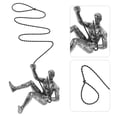 thumbnail image 2 of Shisuyan Room Decor Wall Man Statue Industrial Style 1Pack 3.7X3.3X2.8In, 2 of 8