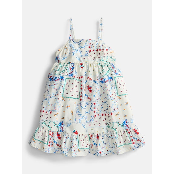 Weekend Academy Girls Sleeveless Cotton Babydoll Dress, Sizes 4-18
