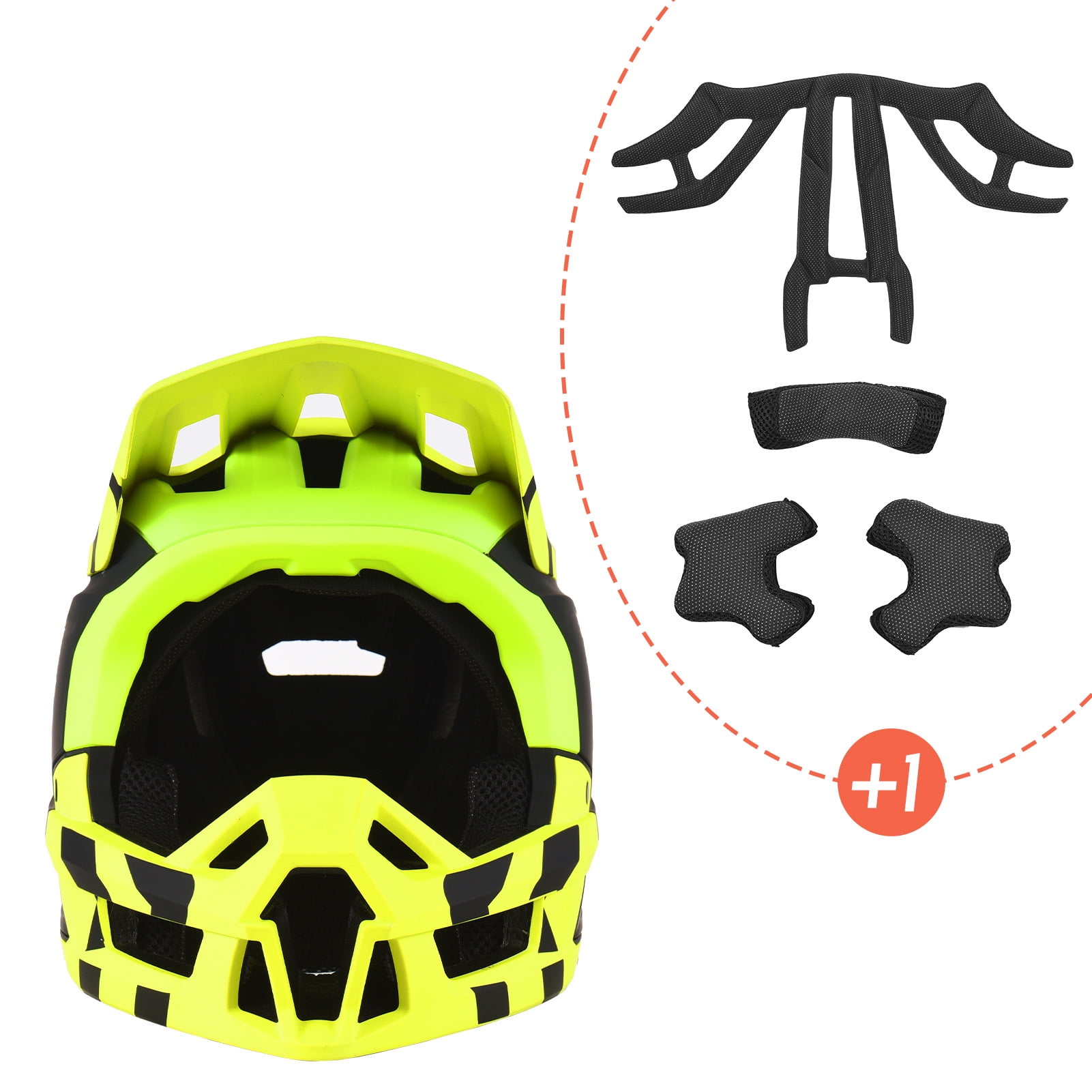 Full Face Mountain Bike Helmet Ventilation Lightweight Helmet