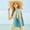 Blue BU, variant on Gecau Women Straw Crochet Backpack Flap Drawstring Shoulders Bag Casual Beach Daypack Clutch Bag Straw Purse For Girls Summer Beach Crossbody Pink Creativ