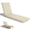 Beige, variant on Favoyard Outdoor Lounge Chair Cushion 72x21x3 in Rainproof Color Fade-Resistant & Removable Cover Patio Chaise Lounge Cushion with High Resilience