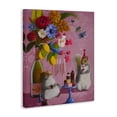 thumbnail image 3 of Stupell Industries Party Hat Squirrels & Bouquet Animals Painting Wrapped Canvas Canvas Art Print Wall Art, 24 x 30, 3 of 7