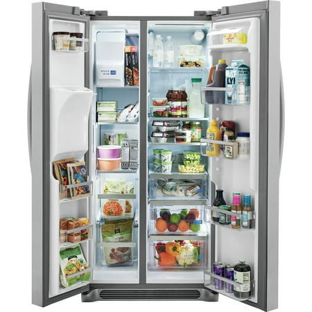 Frigidaire - Gallery 22.3 Cu. Ft. Side-by-Side Refrigerator - Stainless steel