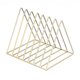thumbnail image 1 of Organizador de archivos, almacenamiento de escritorio de ambre de hierro triangur, soporte para revistas Zulema Estantería de escritorio de metal, 1 of 8