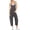 Dark Gray, variant on Lahloya Maternity Jumpsuit for Women, Wide Leg With Pockets,Casual Summer Overalls Jumpers Spaghetti Strap Baggy Long Pants Rompers with Pockets