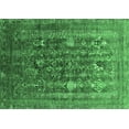 thumbnail image 1 of Ahgly Company Indoor Rectangle Oriental Emerald Green Industrial Area Rugs, 5' x 8', 1 of 4