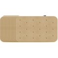 thumbnail image 1 of 100 Pcs Perforated Parchment Rectangle Bamboo Steamer Paper Liners,Diameter 5.5 X 8.1 Inch Suitable for Air Fryer,Cooking, Steaming Basket,Vegetables, Dim Sum,Rice,Dumplings,Buns,Pastries(Unbleached), 1 of 1